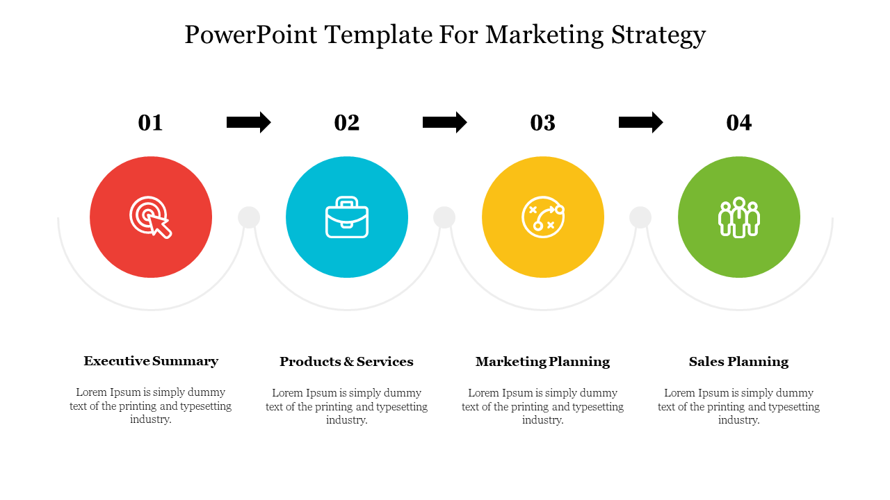 Creative PowerPoint Template For Marketing Strategy